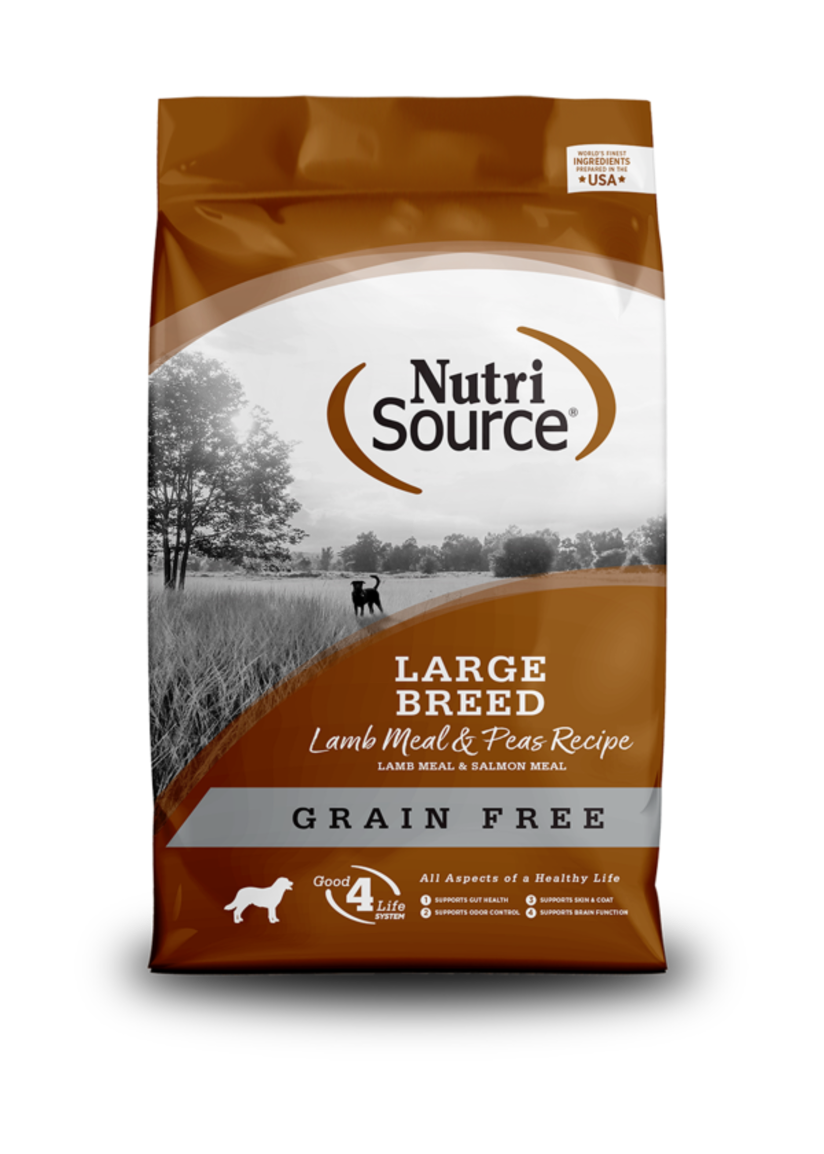 NutriSource NutriSource Sans grain Grande Race Agneau et pois