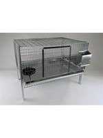 Ranch cunicole Cage a lapin 30 X 24 +pattes