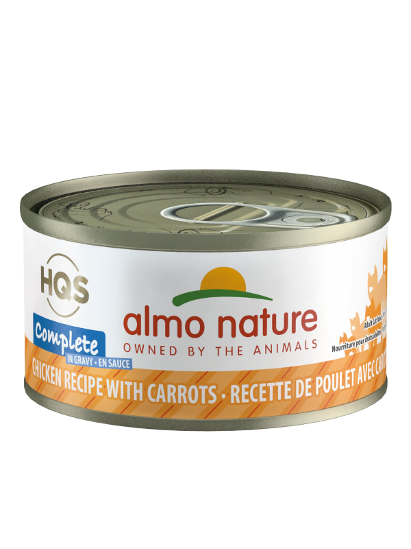 Almo Nature Almo Nature HQS Complete pour chat Poulet et carotte  en sauce