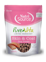 NutriSource PureVita Gâterie pour chiens peau et pelage 170g