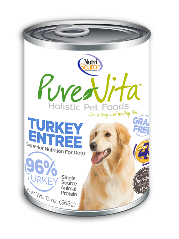 NutriSource PureVita Dinde et foie de dinde nourriture en conserve pour chiens