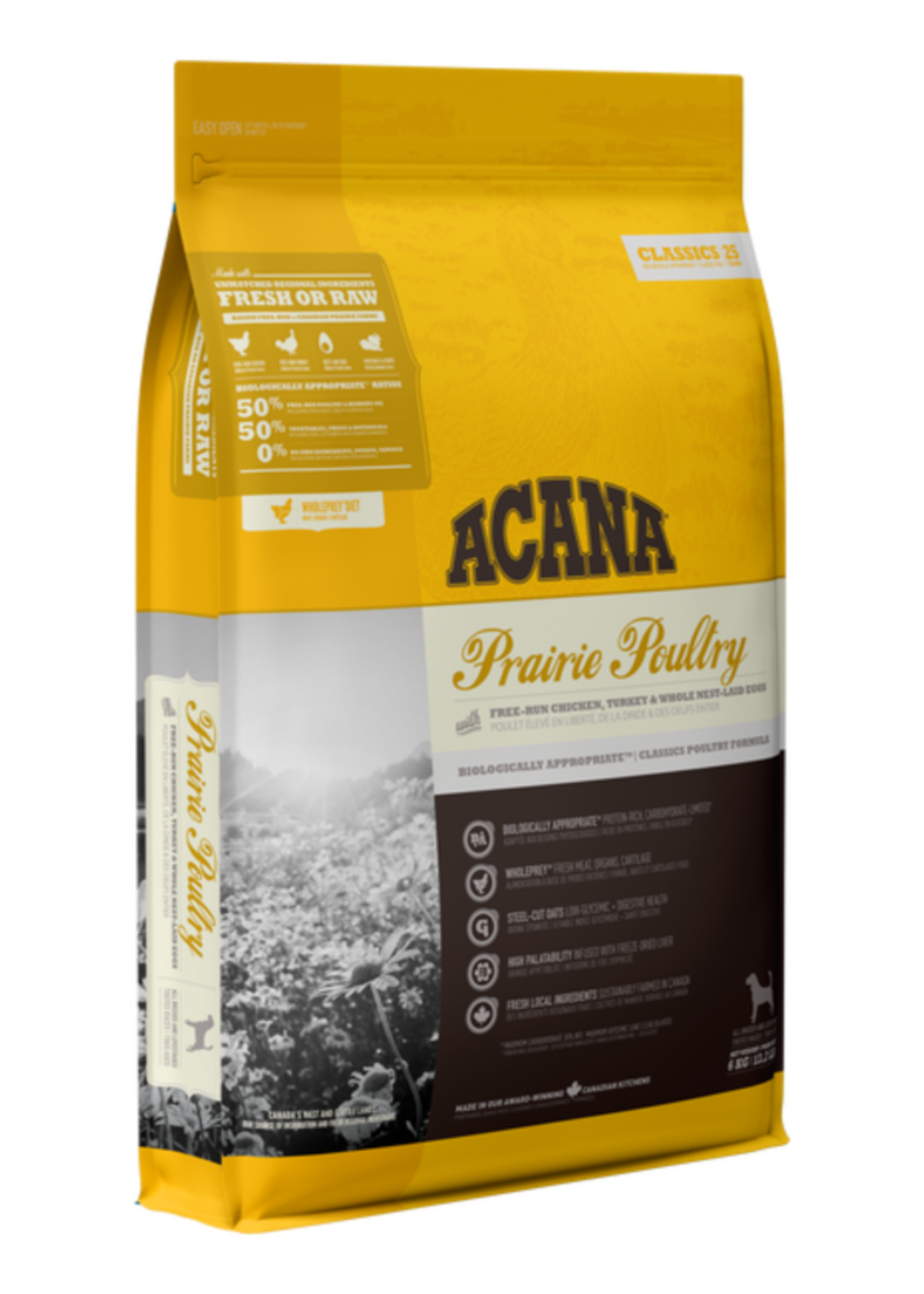 Acana Acana pour chien Prairie Poultry 11.4kg