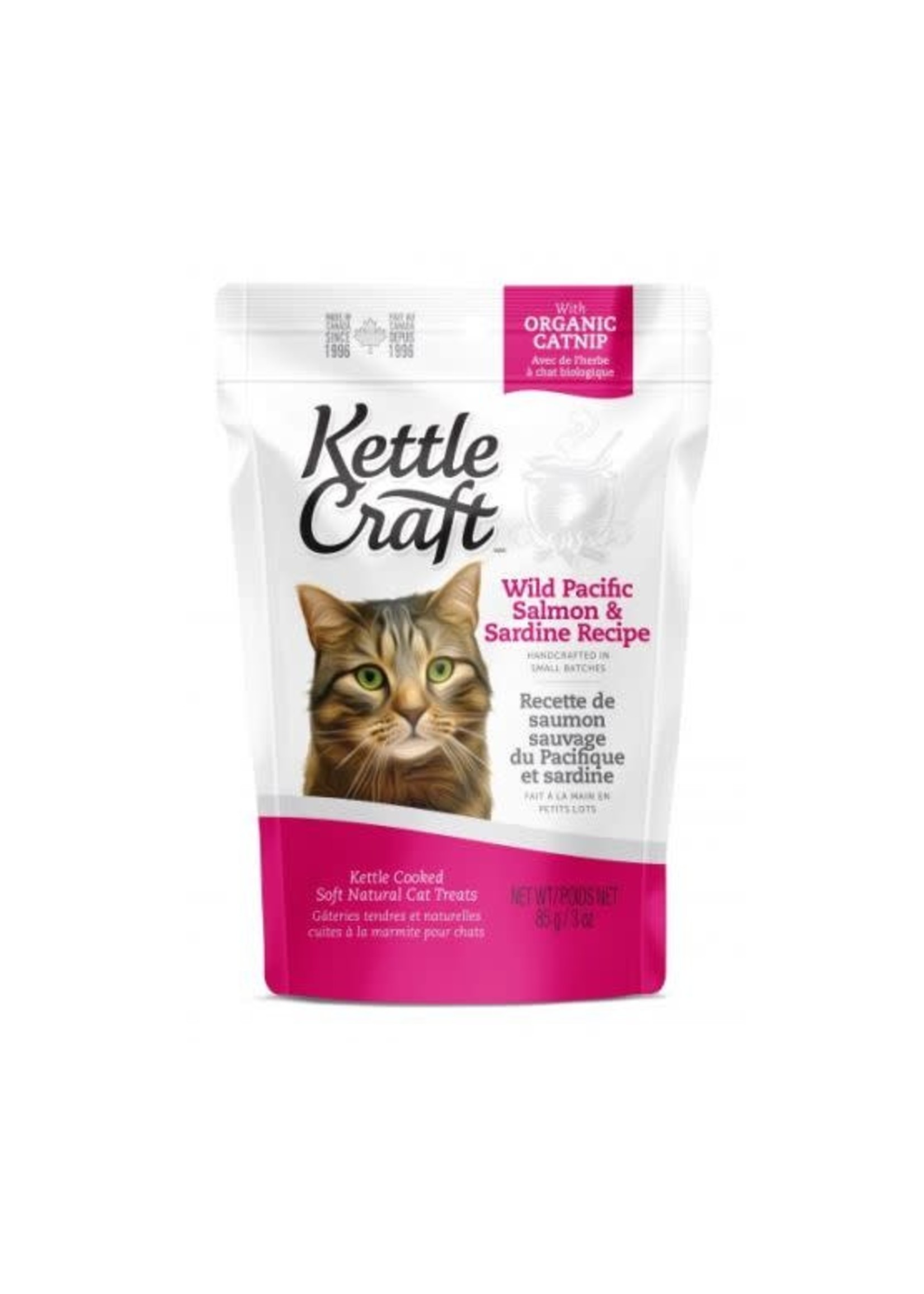 Kettle Craft KC Gat. chat au saumon & sardine 85gr