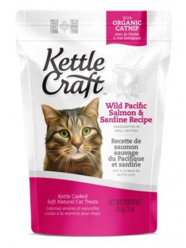 Kettle Craft KC Gat. chat au saumon & sardine 85gr