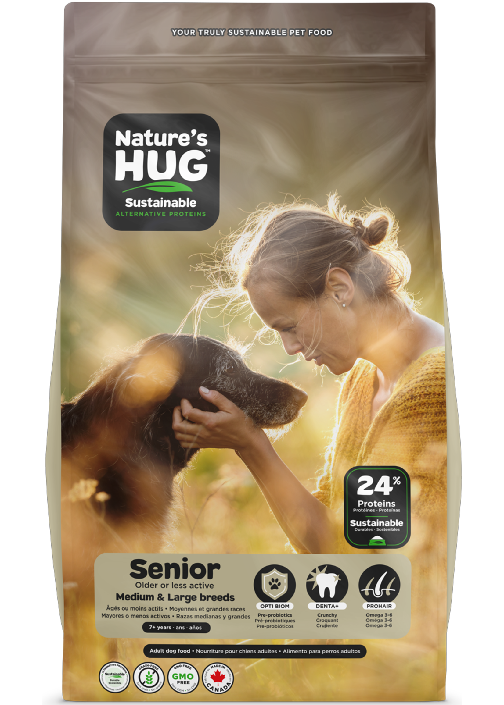 Nature Hug NH Senior chien moyenne & grande race 2.27 kg