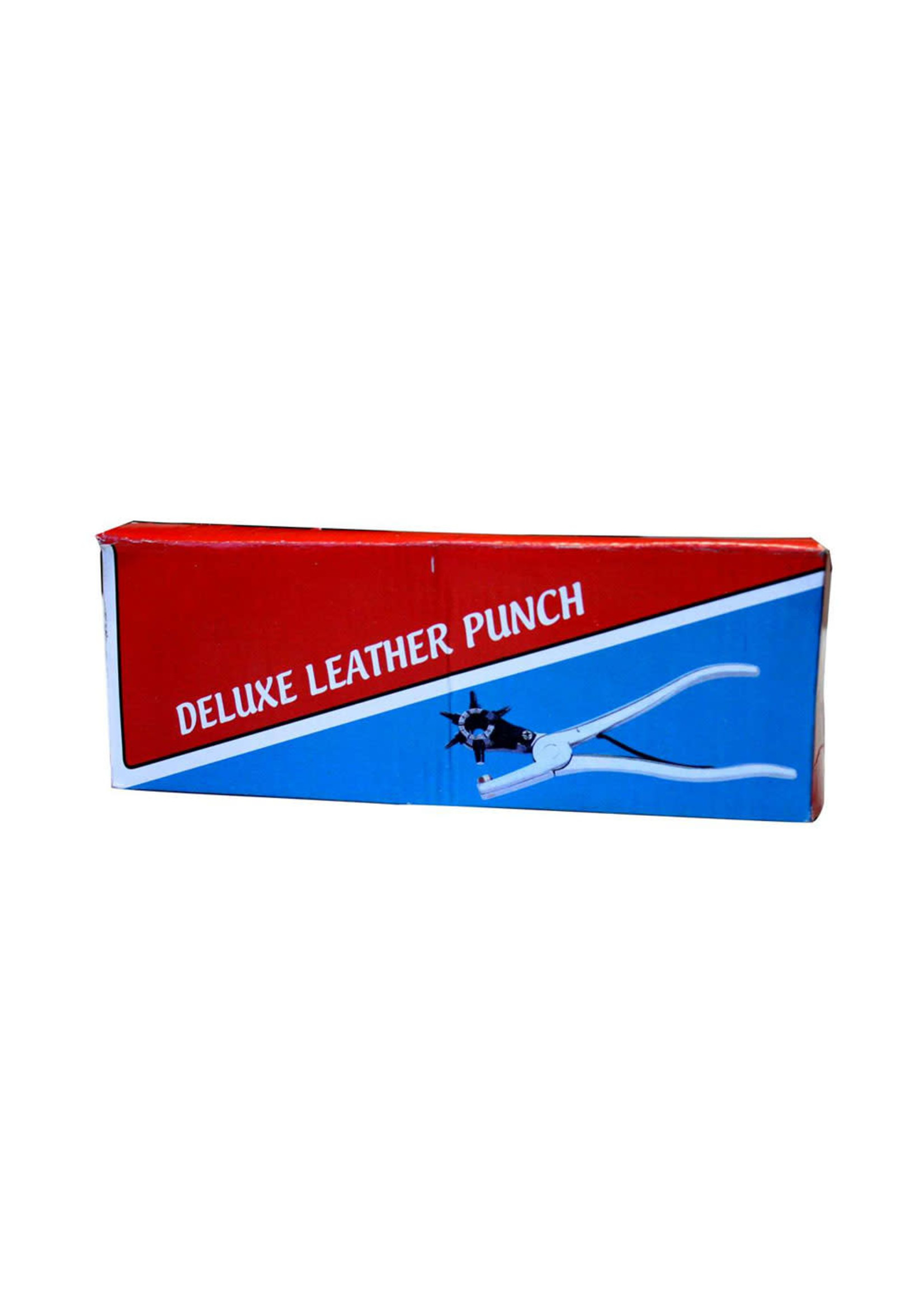 Leather Punch Dlx Revolving