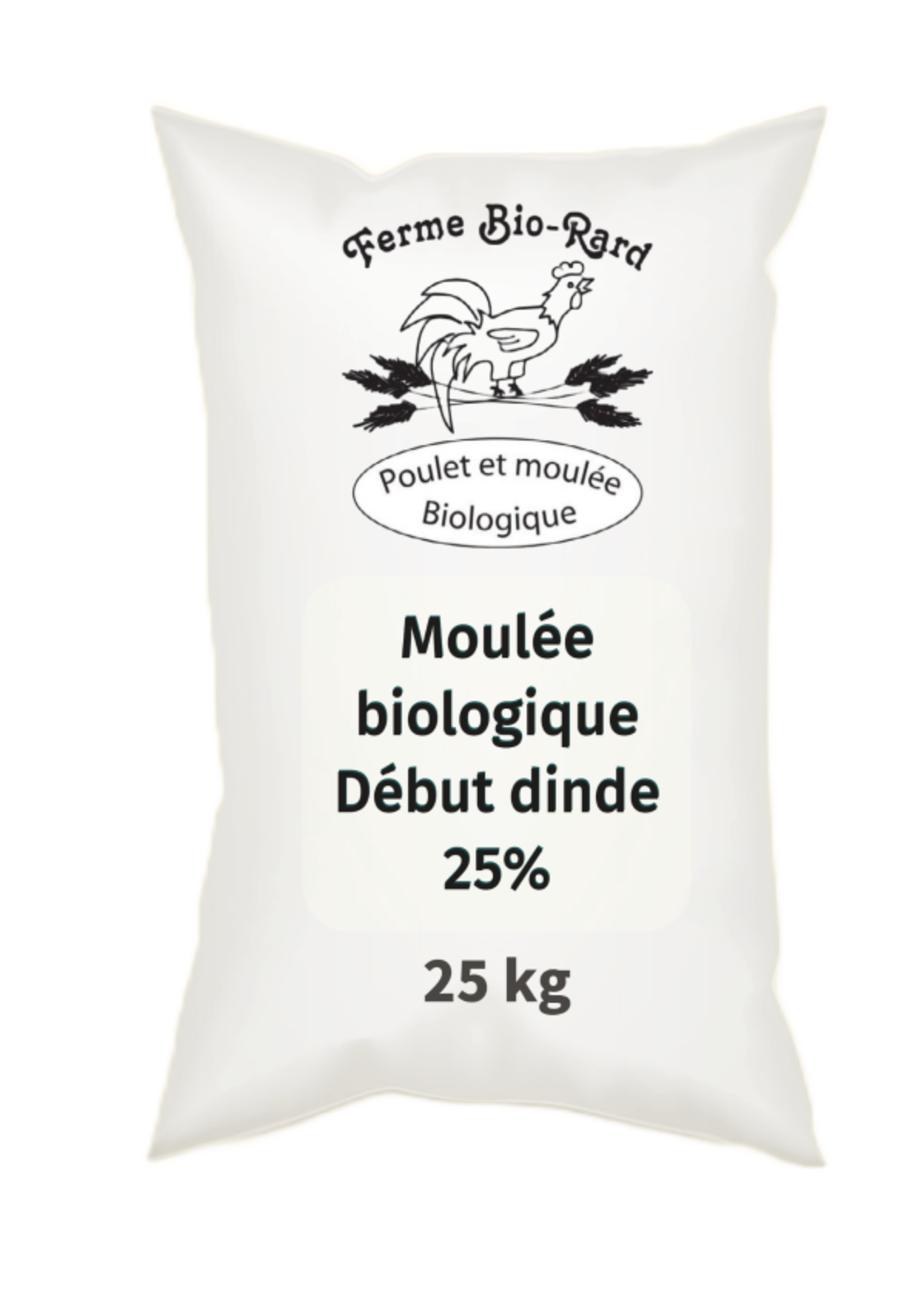 Bio Rard Bio-rard Dinde début 25% 25 kg