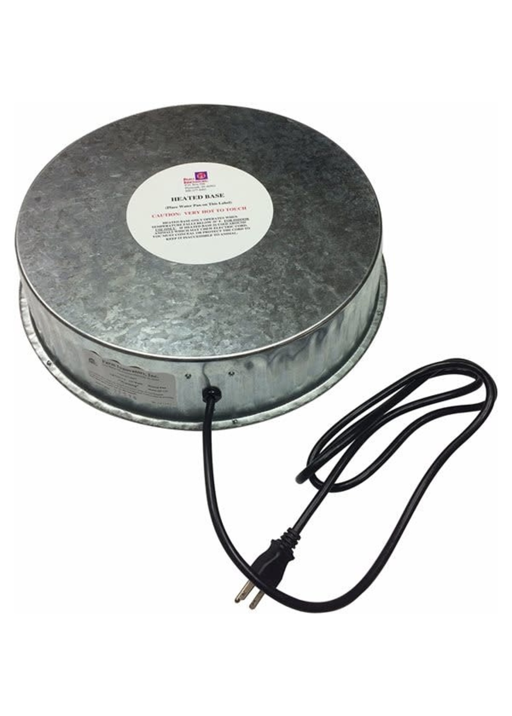 Ranch cunicole Base chauffante pour abreuvoir 125 W