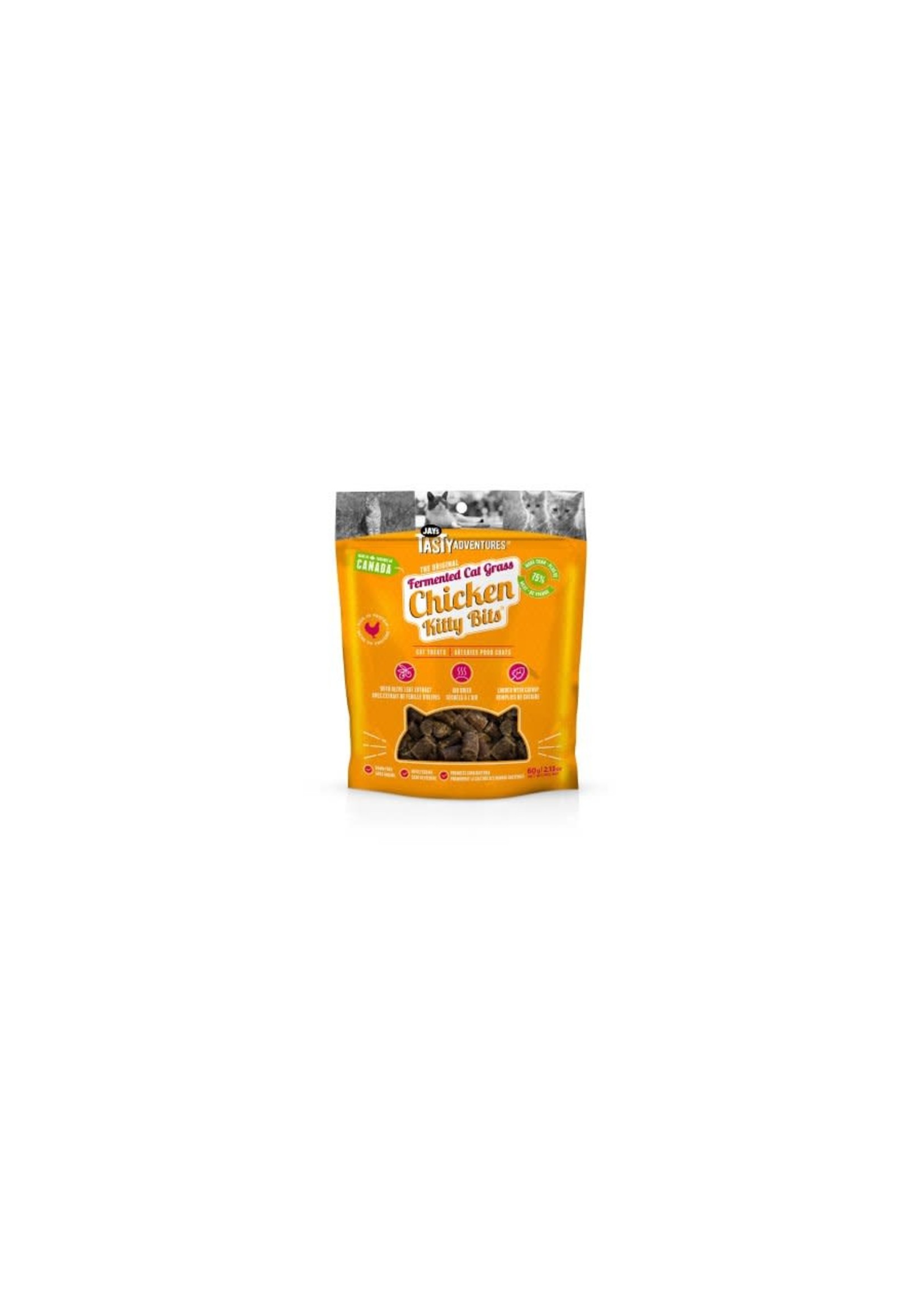 JAY'S JAY'S KITTY BITS CHAT GATERIES POULET 60 GR (CS=12)