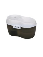 H2O H2O FONTAINE ABREUVOIR POUR CHAT (2L) noir et blanc