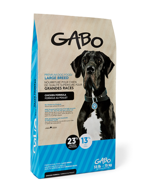 GABO Gabo chien  nourriture Grandes races 30 lbs