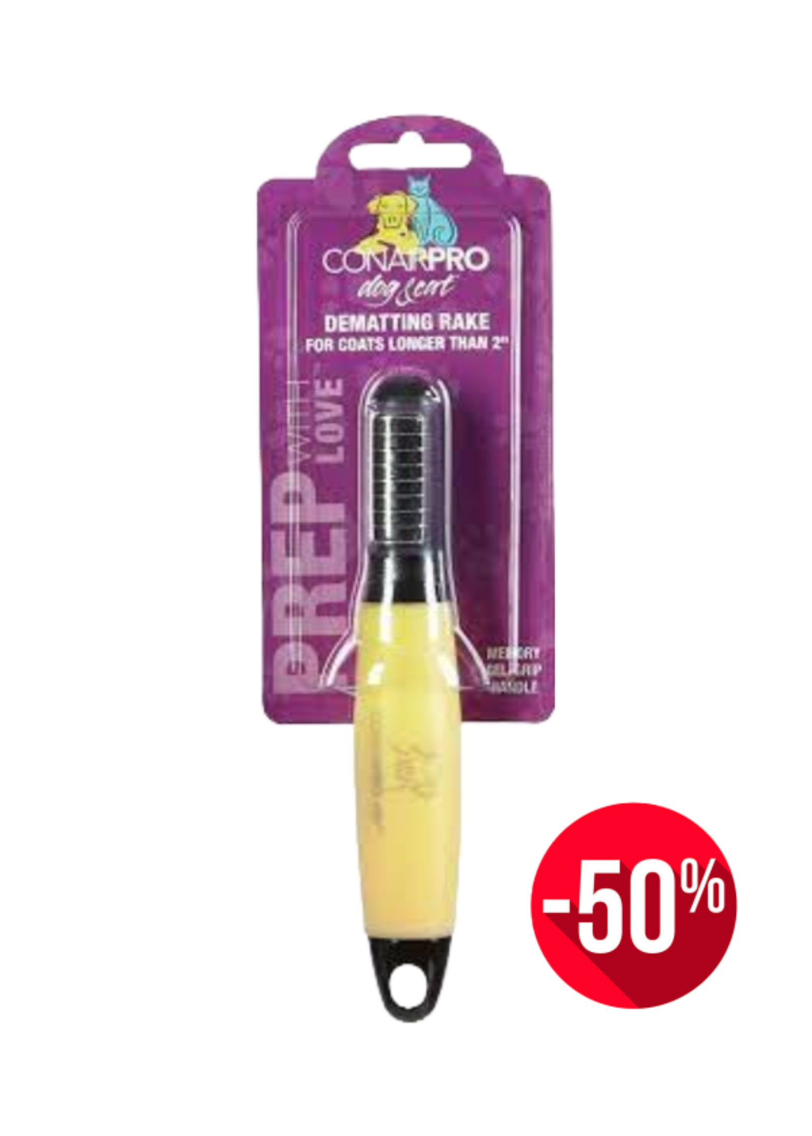Conair CONAIR PRO PRÉPARATION PEIGNE DÉMELOIR EN MÉTAL