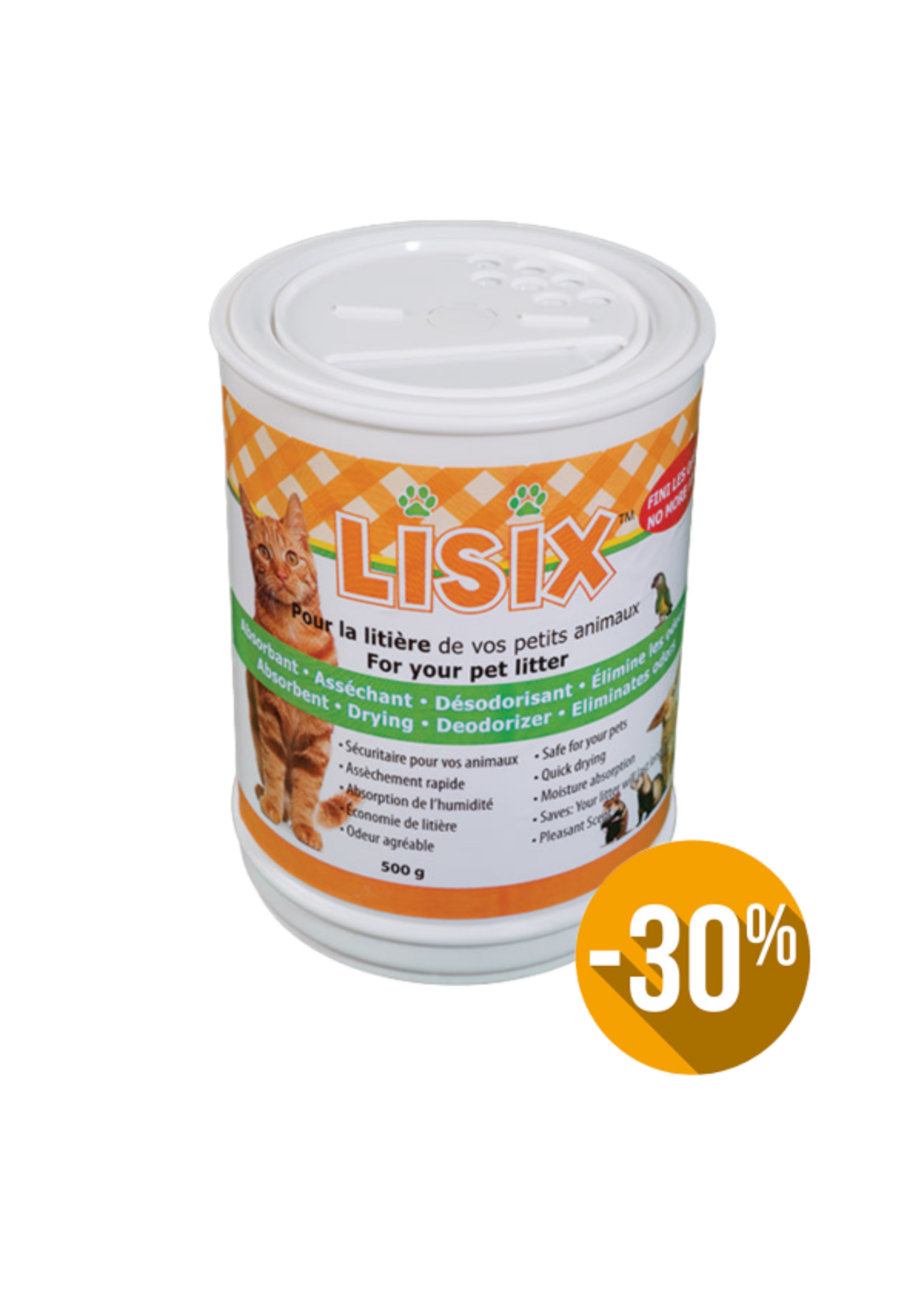 Nuvac Lisix Poudre asséchante capteur d'ammoniac 500 g