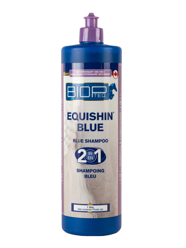 Biopteq Biopteq Equishin blue  Shampoing bleu 2 en 1