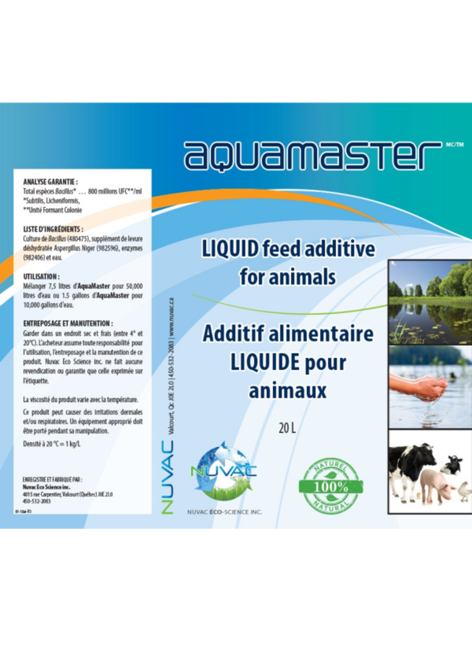 Nuvac Aquamaster 1 litre