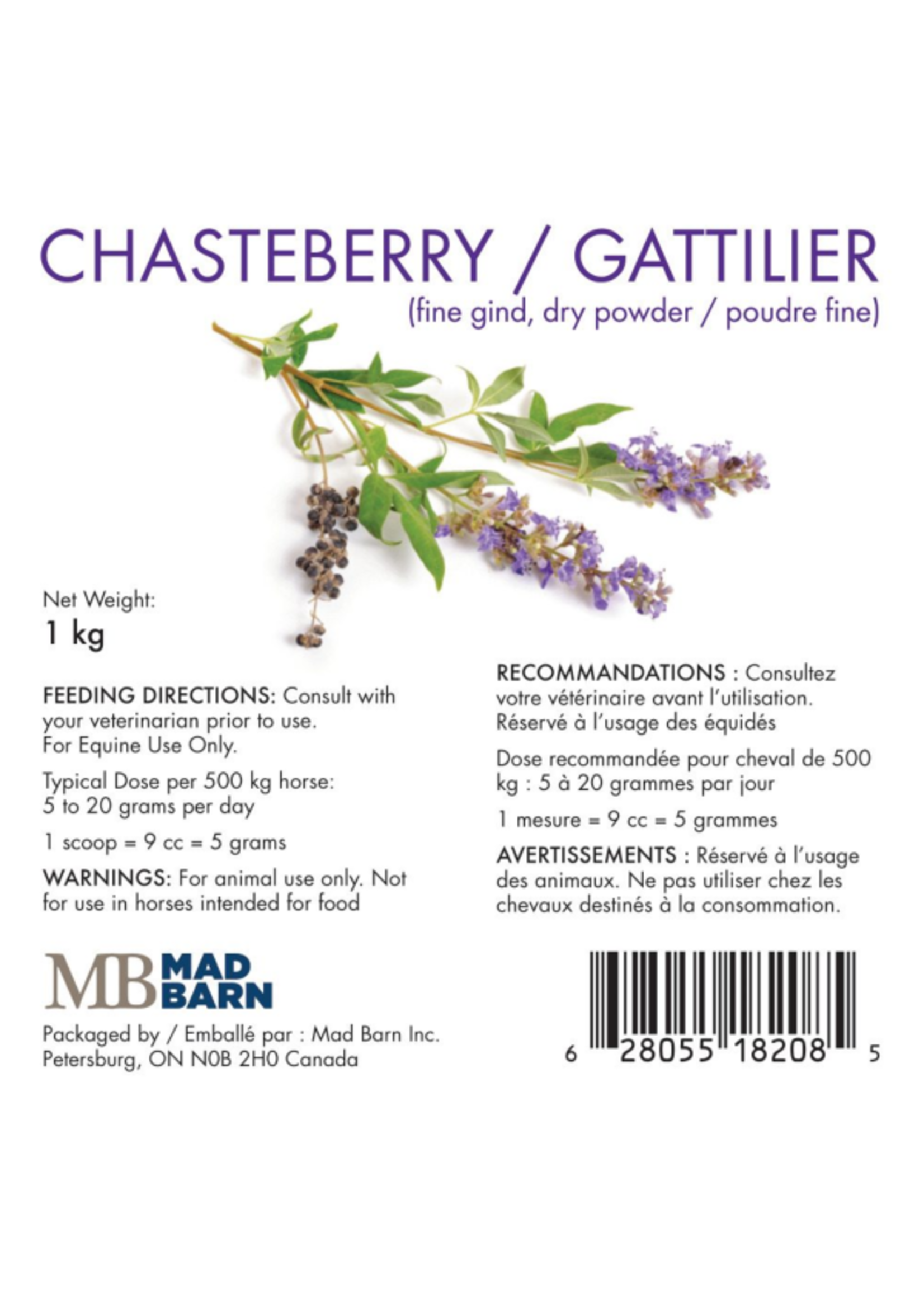 Mad Barn Mad Barn Chaseberry / Gattilier