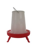Ranch cunicole Mangeoire à volailles 11 lb (5 kg) sur pieds rétractables