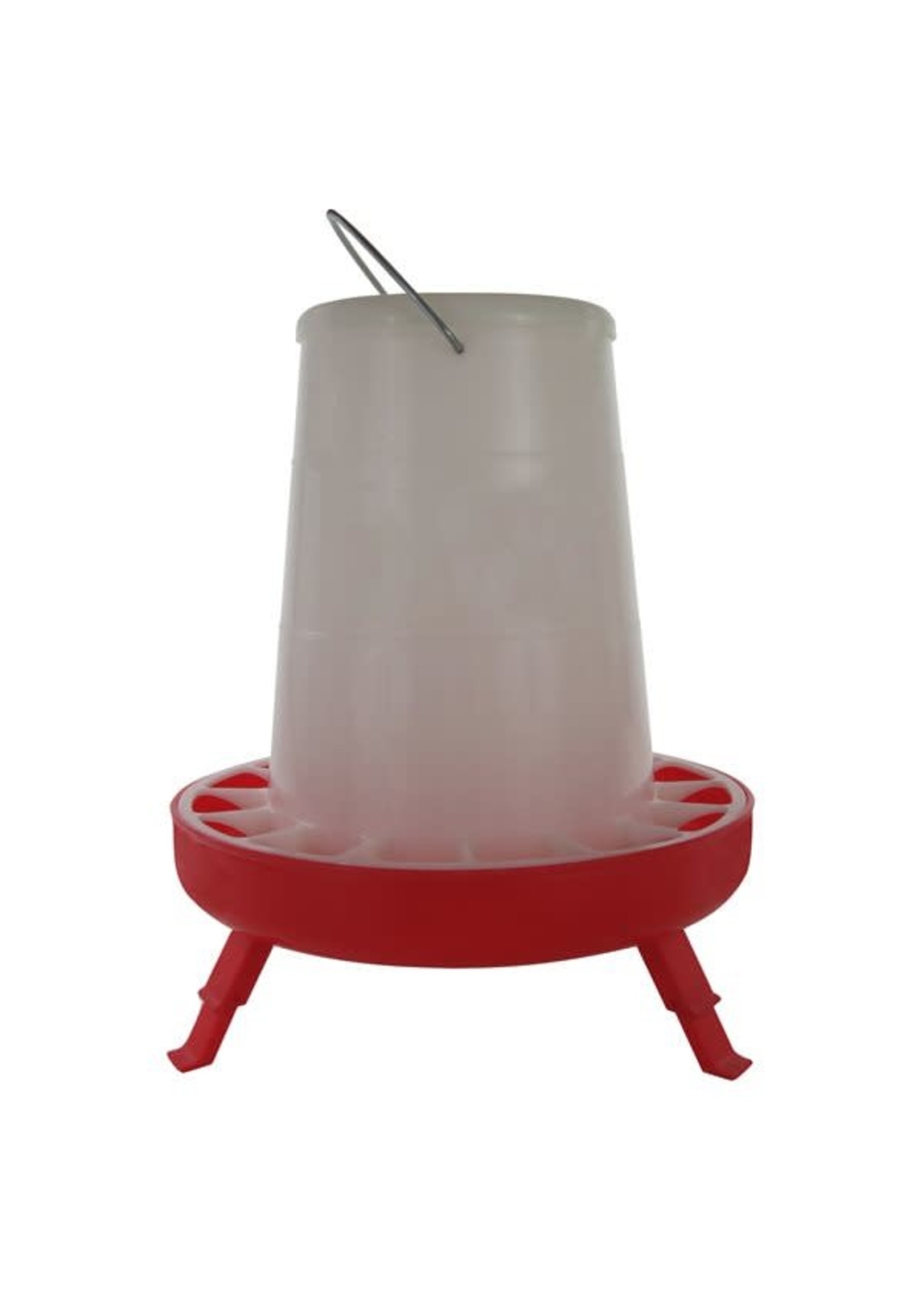 Ranch cunicole Mangeoire à volailles 11 lb (5 kg) sur pieds rétractables