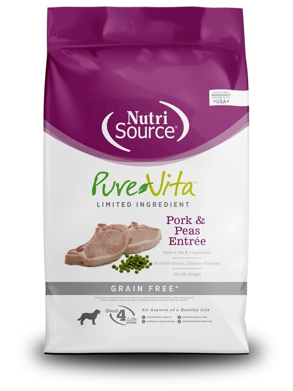NutriSource PV SG porc & pois 6.8 kg