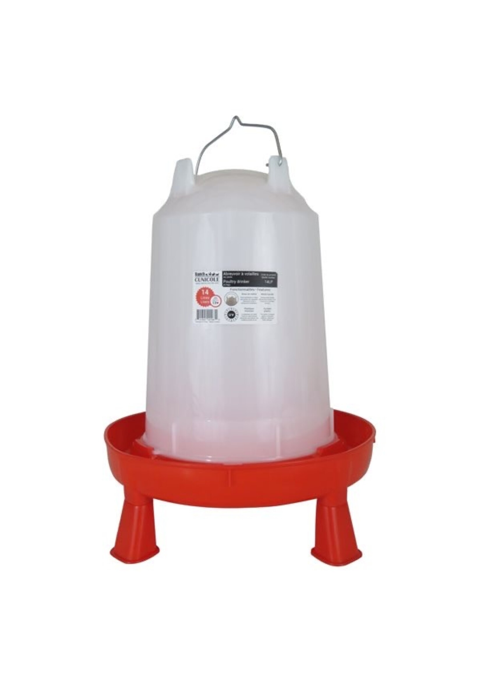 Ranch cunicole ABREUVOIR SUR PIED 14L