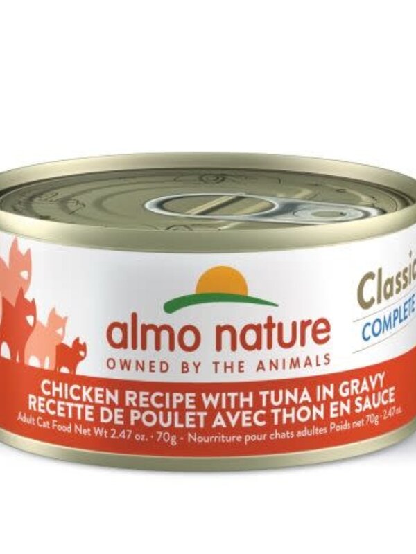 Almo Nature Almo Classic Complete Chat - Poulet Avec Thon En Sauce , 70gr