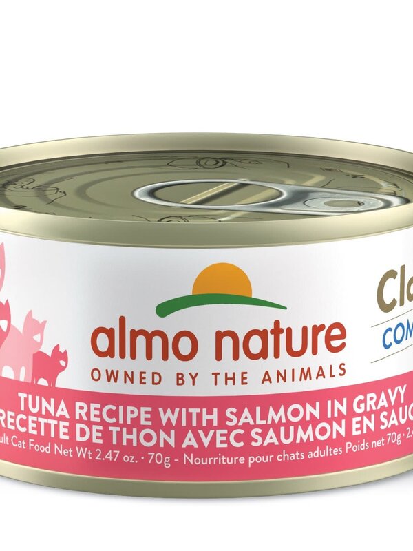 Almo Nature Almo Classic Complete Chat - Thon Avec Saumon En Sauce, 70gr