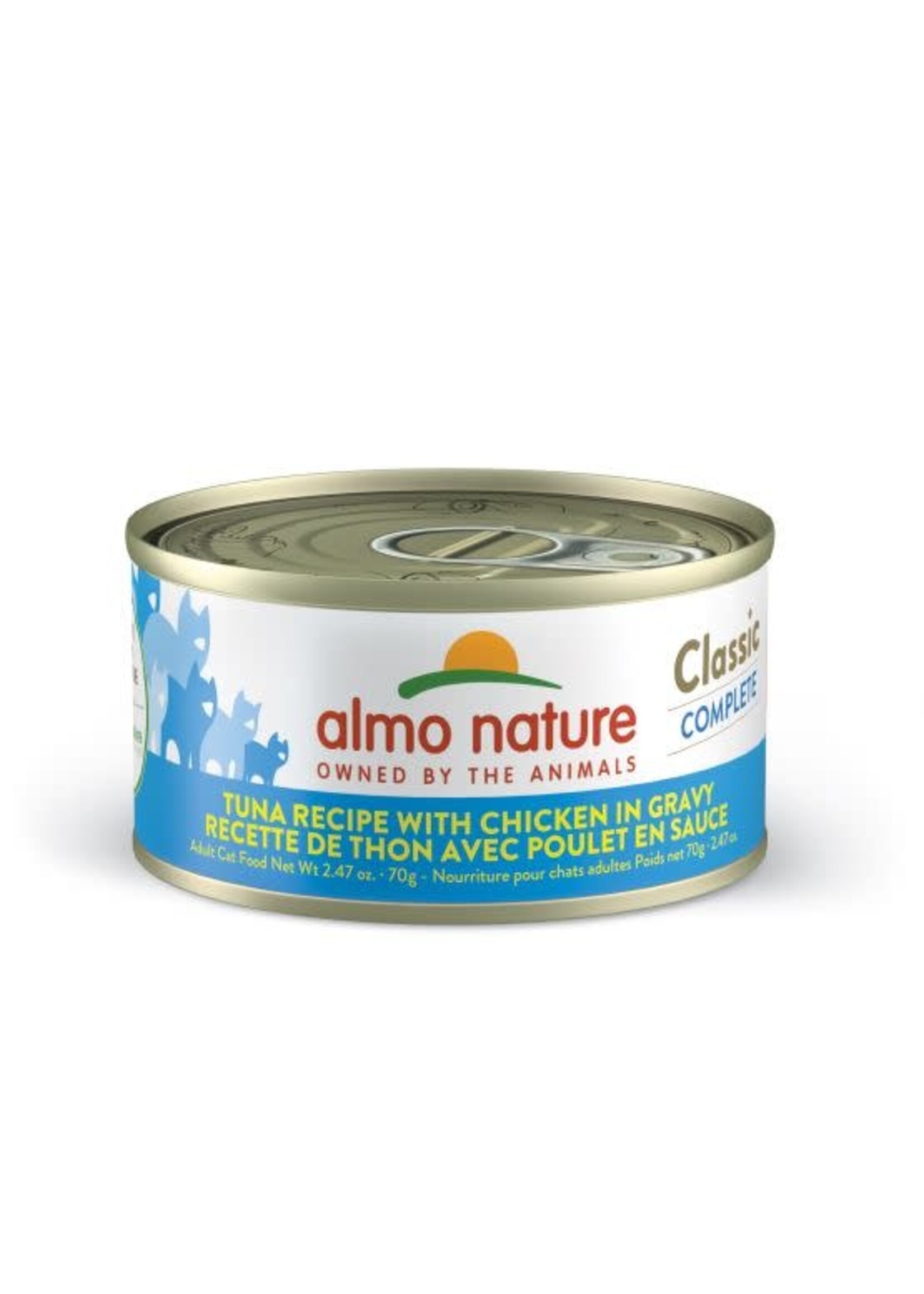 Almo Nature Almo Classic Complete Chat - Thon Avec Poulet En Sauce , 70 gr