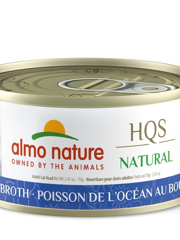 Almo Nature ALMO NATURE HQS NATURAL CHAT POISSON D'OCEAN 70GR