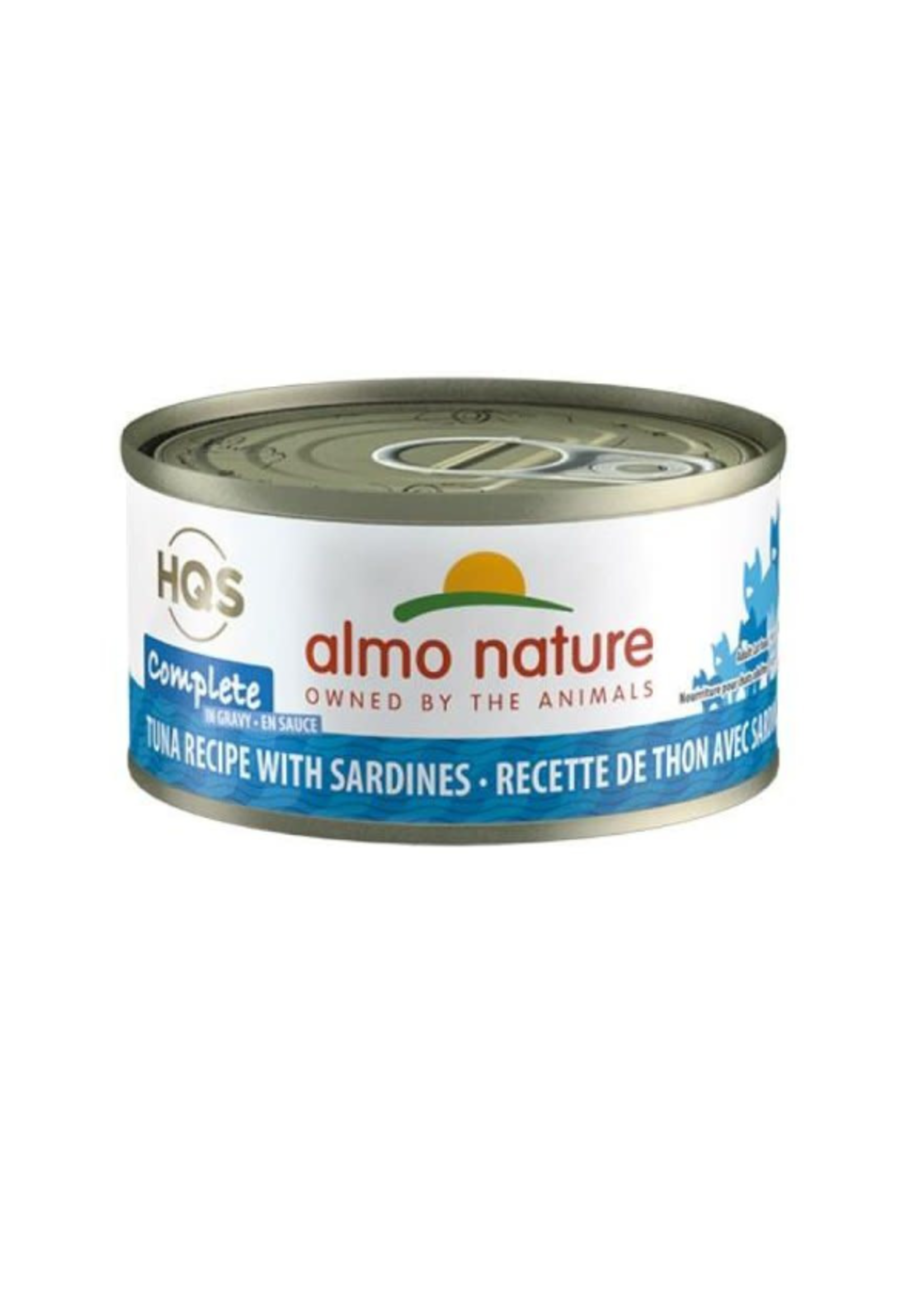 Almo Nature ALMO NATURE HQS COMPLETE CHAT - THON ET SARDINES EN SAUCE 24x70gr