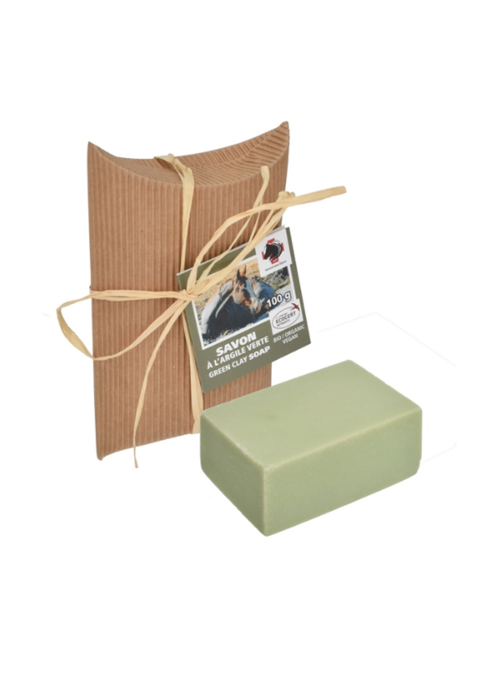 Secourisme équin Savon actif argile (bio et vegan) et huiles essentielles