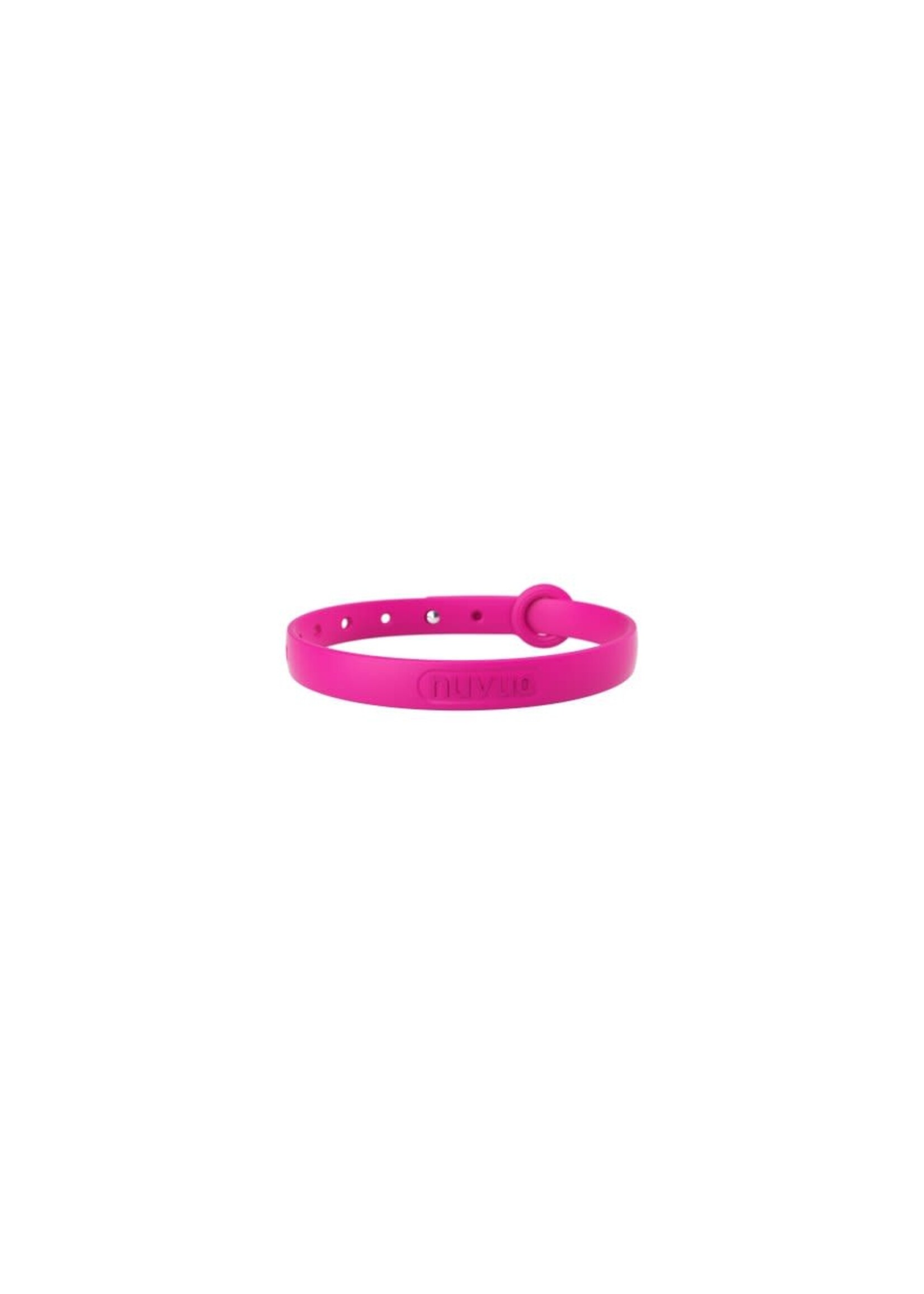 BOND NUVUQ COLLIER AJUSTABLE AVEC ATTACHE DE SÉCURITÉ POUR CHAT, COULEUR ROSE FRAMBOISE
