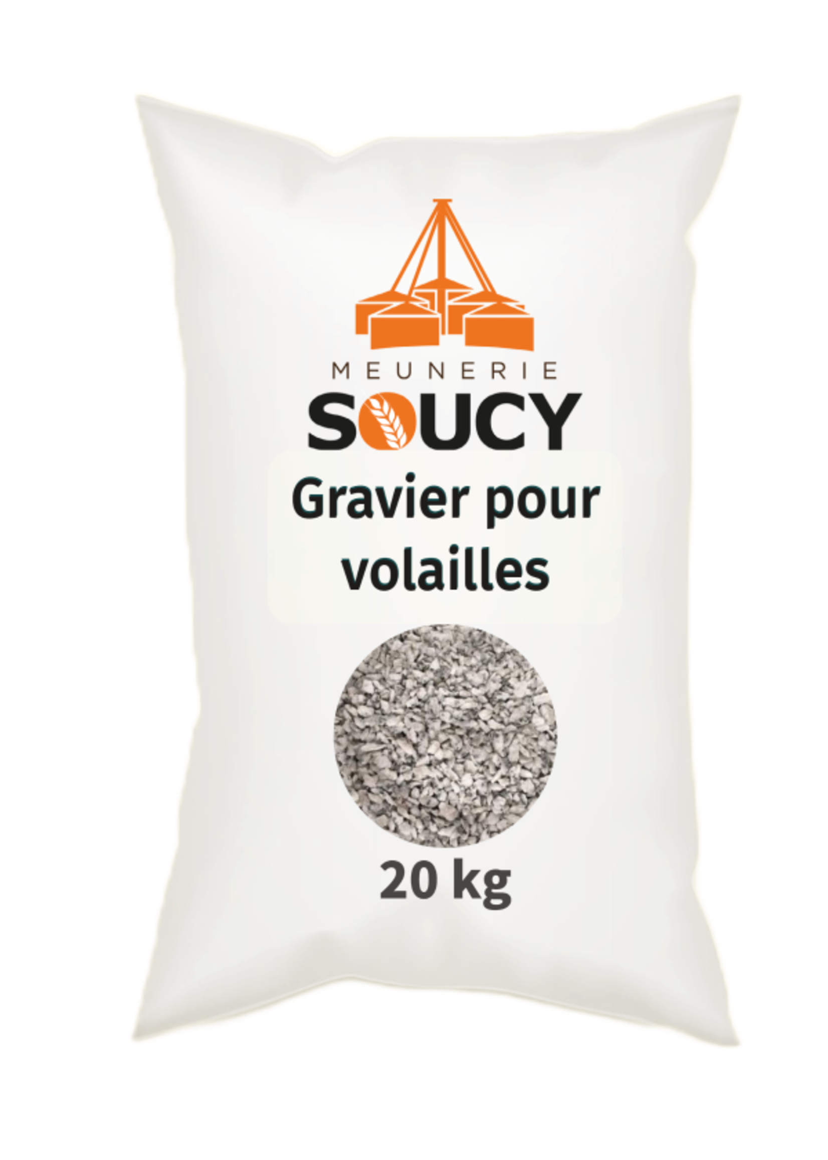 Calco Gravier poules 20 kg 1.25-2.5  S////
