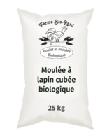 Bio Rard Moulée lapin texturé biologique 25 kg