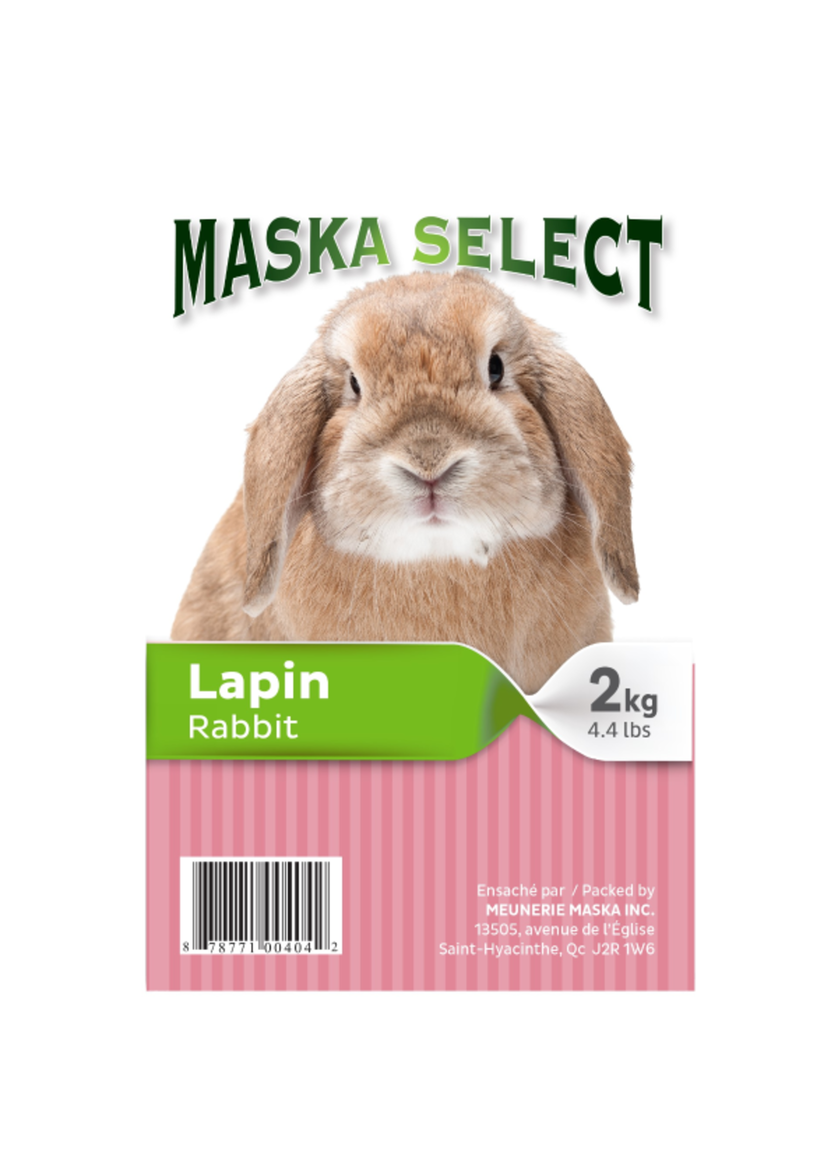 Maska Select Maska Select Moulée lapin 16%