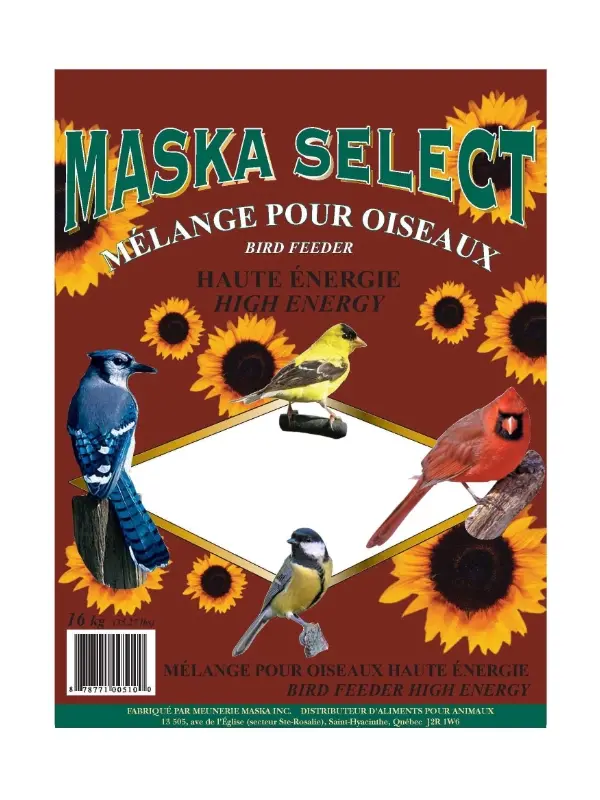 Maska Select Maska Select Mélange pour oiseaux sauvages haute-énergie