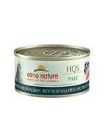 Almo Nature Almo nature HQS natural chat, pâté au maquereau avec poulet en sauce 70gr