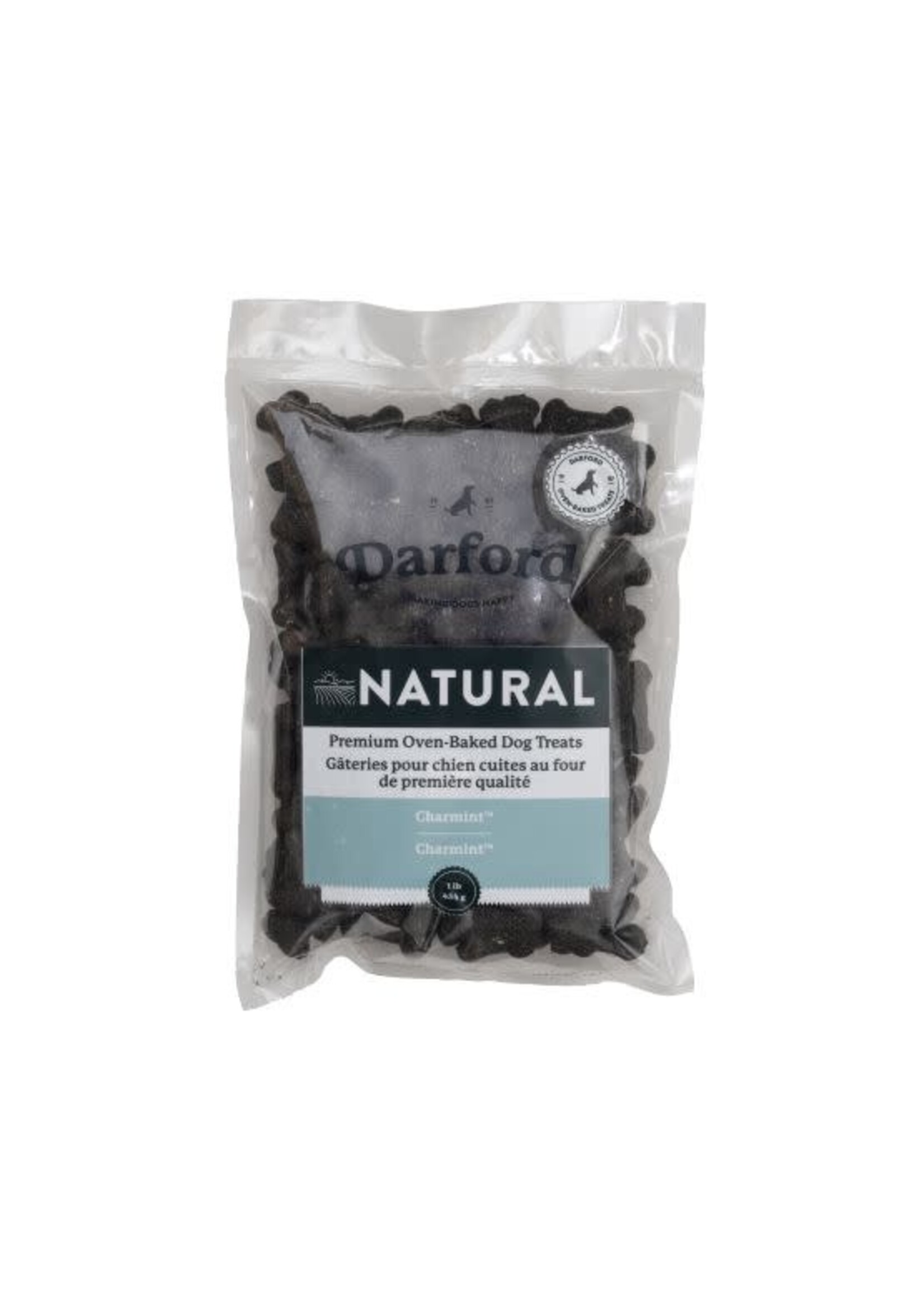 Darford DARFORD Natural gâteries pour chien- menthe & charbon 454g