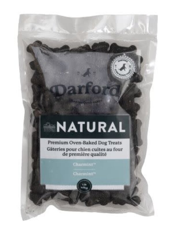 Darford DARFORD Natural gâteries pour chien- menthe & charbon 454g