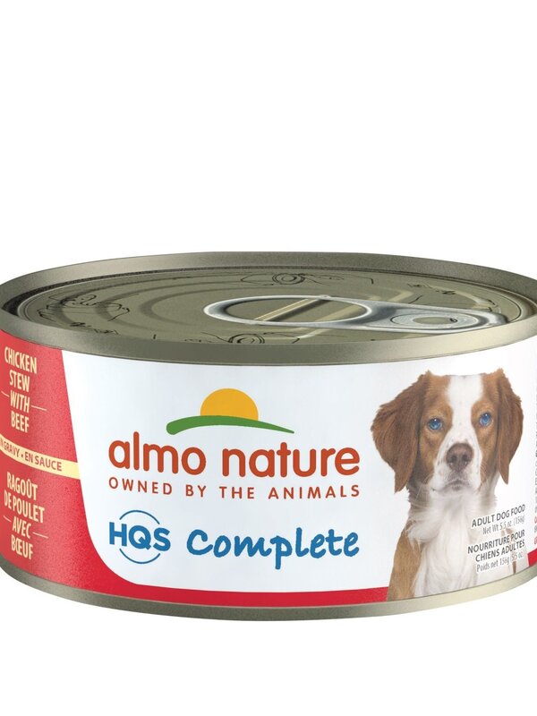 Almo Nature Almo nature HGS complete chien-ragoût de poulet avec boeuf et carottes 156 gr