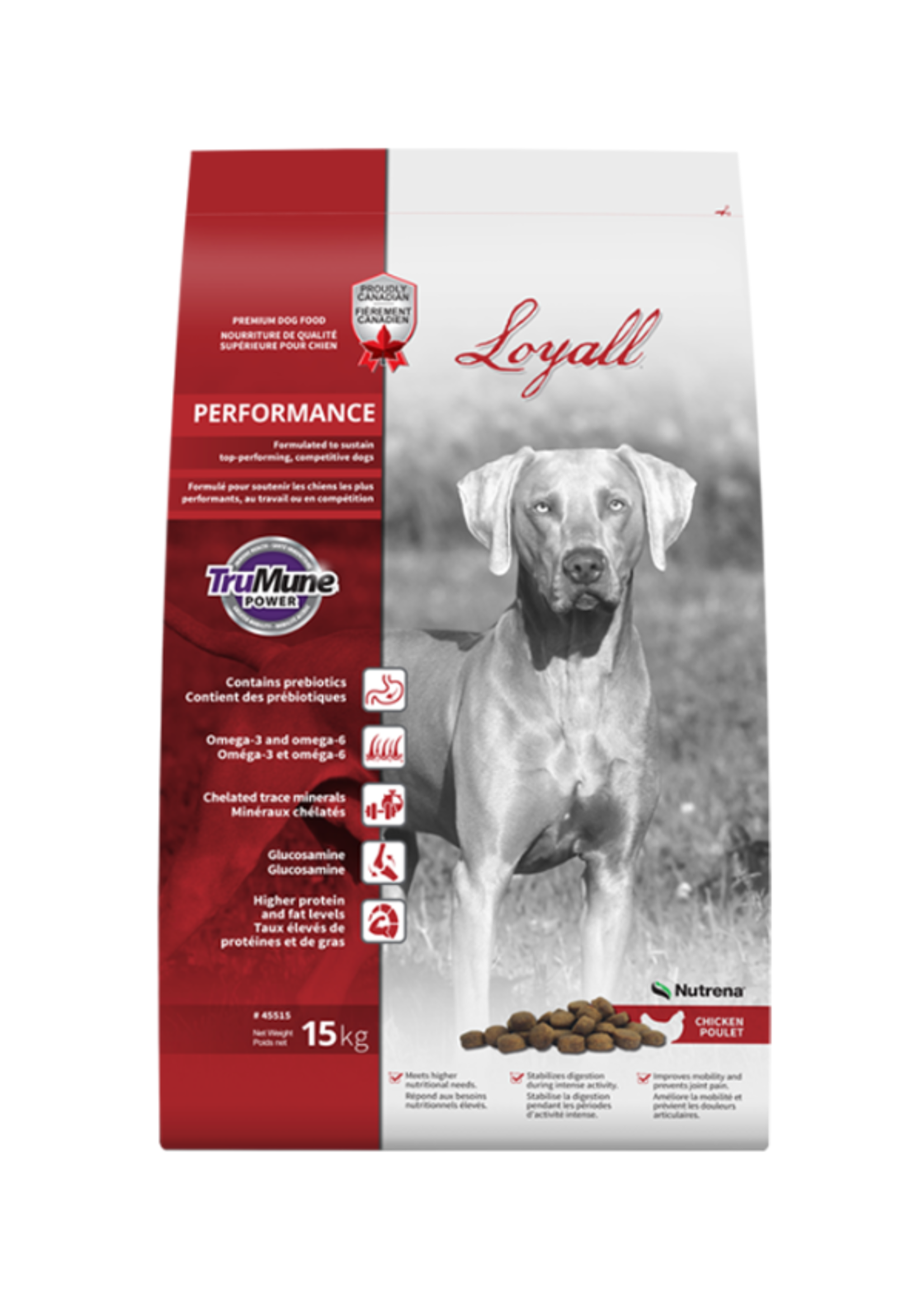 Loyall Loyall Performance pour chien de compétition 15 kg