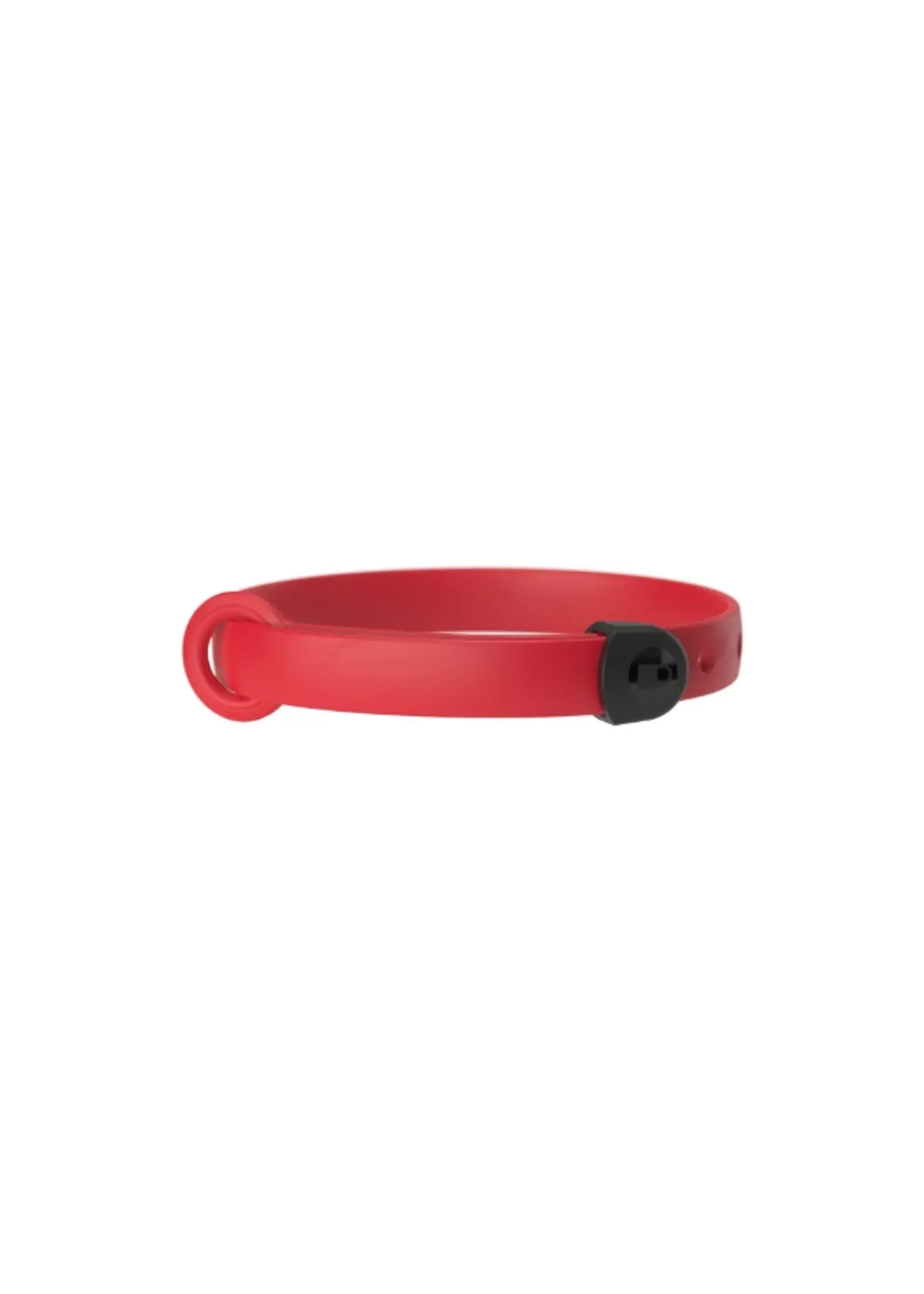 Nuvuq NUVUQ COLLIER AJUSTABLE POUR MINI CHIEN, COULEUR ROUGE TOMATE