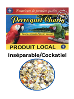 Perroquet Charly Perroquet Charly Inséparable et Cockatiel Fruits et Noix