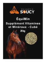 Soucy Equimin Supplément vitamines et minéraux- cubé 25 kg