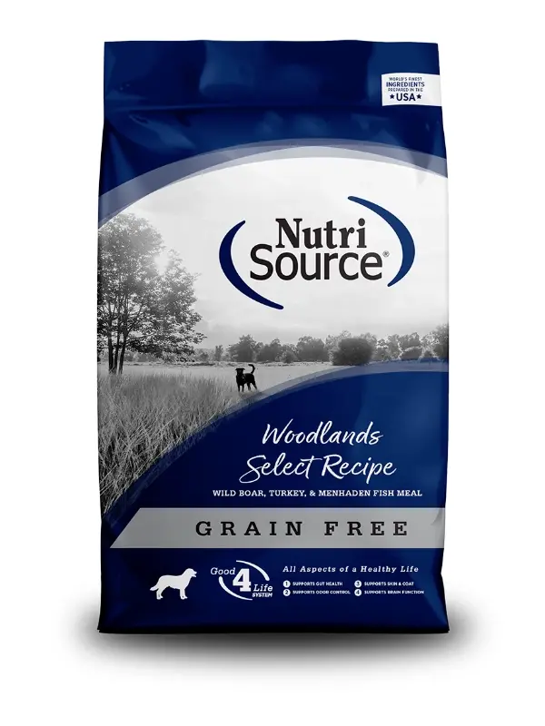 NutriSource NutriSource sans grains pour chien Woodlands