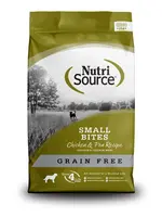 NutriSource NutriSource Sans Grains pour chiens Petites bouchées Poulet et pois
