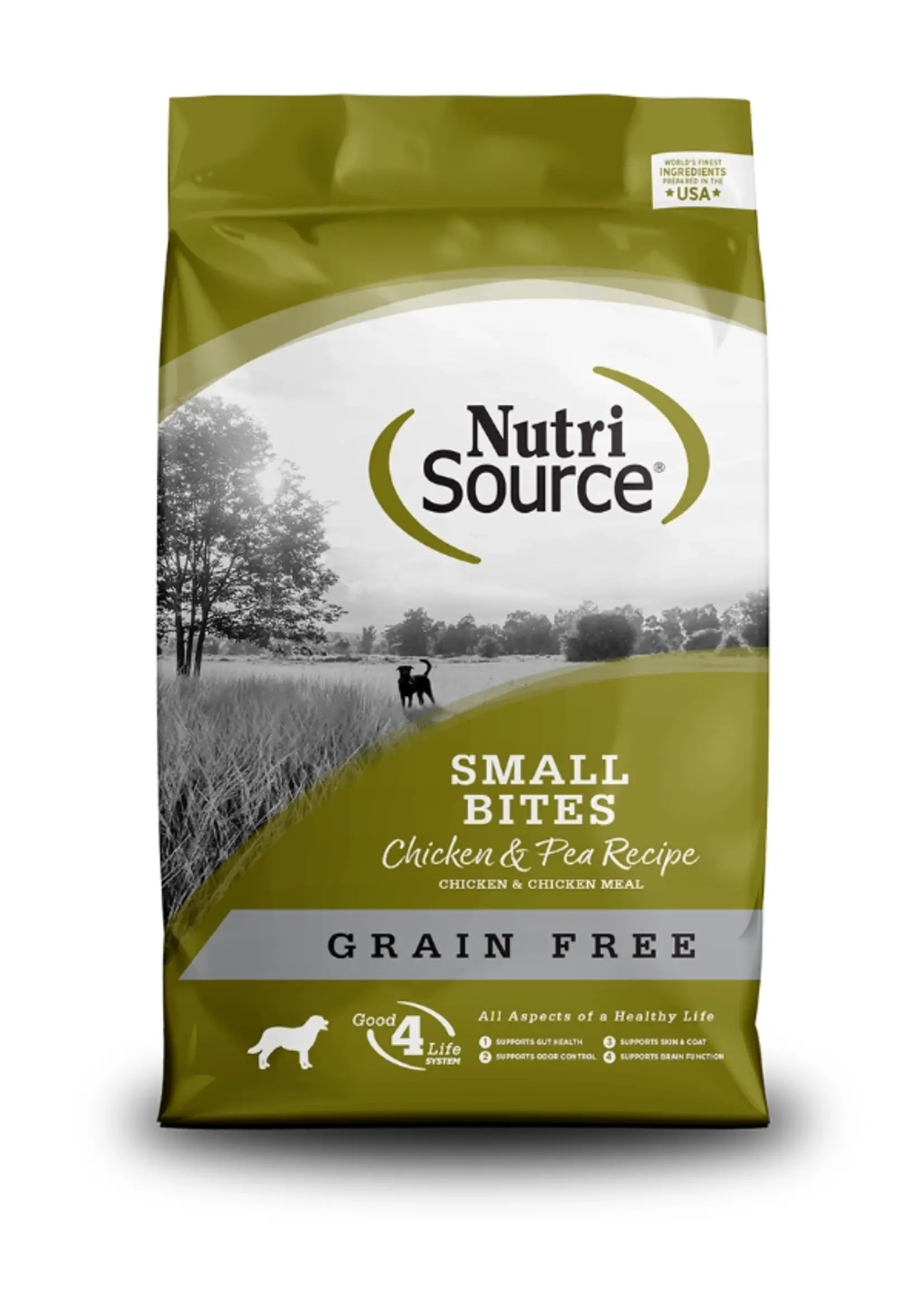 NutriSource NutriSource Sans Grains pour chiens Petites bouchées Poulet et pois