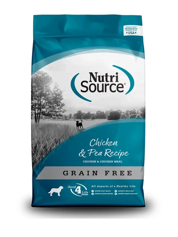 NutriSource NutriSource Sans grains pour chiens Poulet et pois