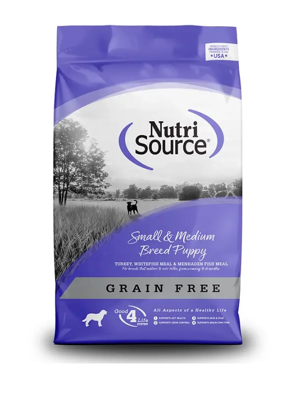 NutriSource NutriSource Sans Grains Chiot petite et moyenne race