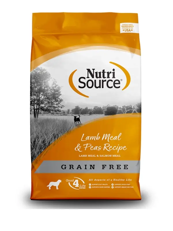 NutriSource NutriSource Sans grains pour chiens Agneau et pois