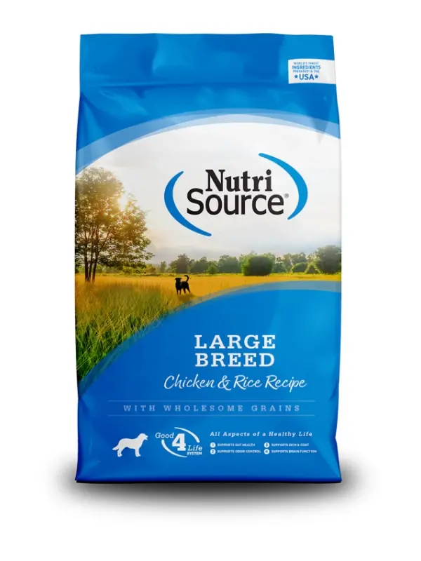 NutriSource NutriSource chien adulte Grande race poulet & riz 13.6 kg